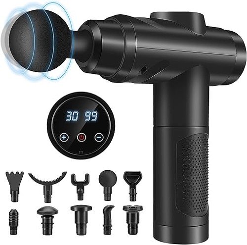 Massage gun deep - deep, tissue